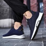 Elevator Shoes Men Elevator Sneakers Invisible Height Increasing 2.4 Inches Taller Elevator Sports Mesh Height Boosting Shoes