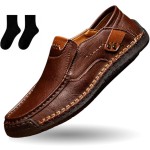 Men's Waterproof Fashion Orthopedic Shoe, Slip On Shoe Comfortable